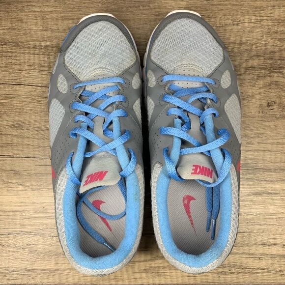 Nike Women's Size 8.5~Flex Run~Gray/Pink/Sky Blue Running Shoes - Picture 7 of 9